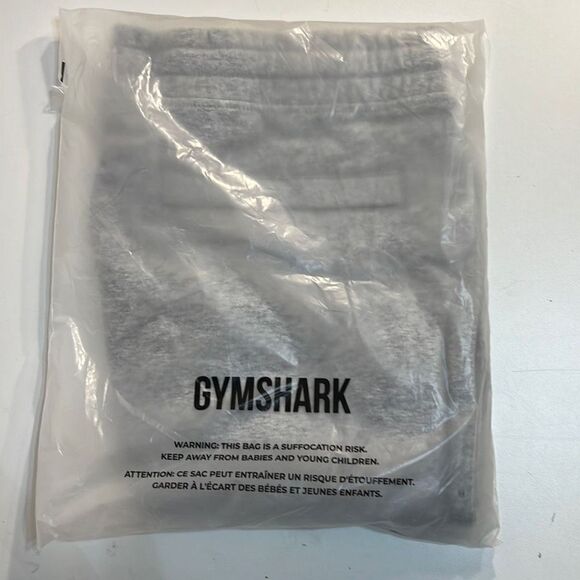 Gymshark Shorts Mens XL Light Grey Marl Crest 7" Slim Workout-NWT -Size X-Large - Picture 4 of 6